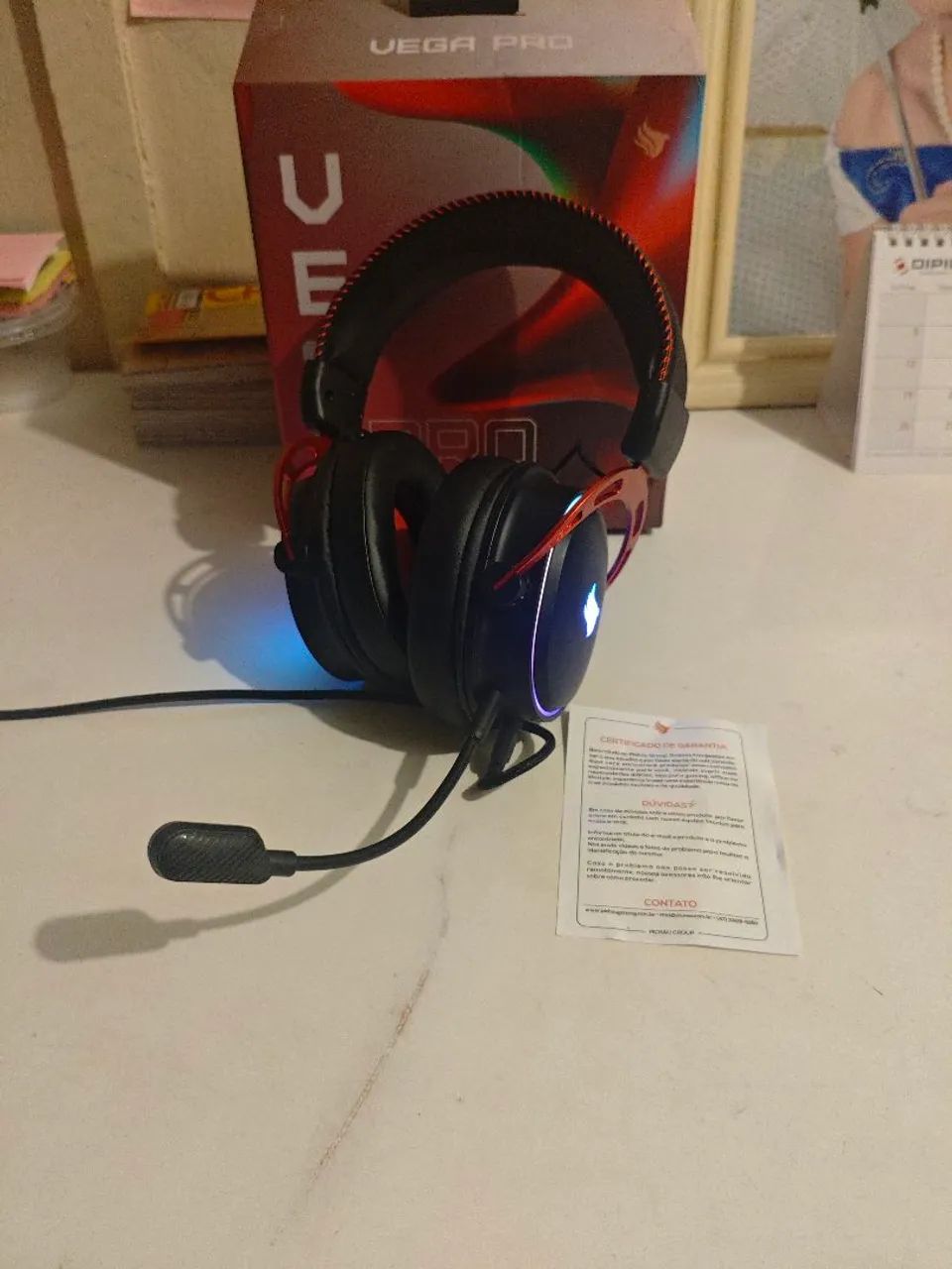 Fone de ouvido PC gamer 