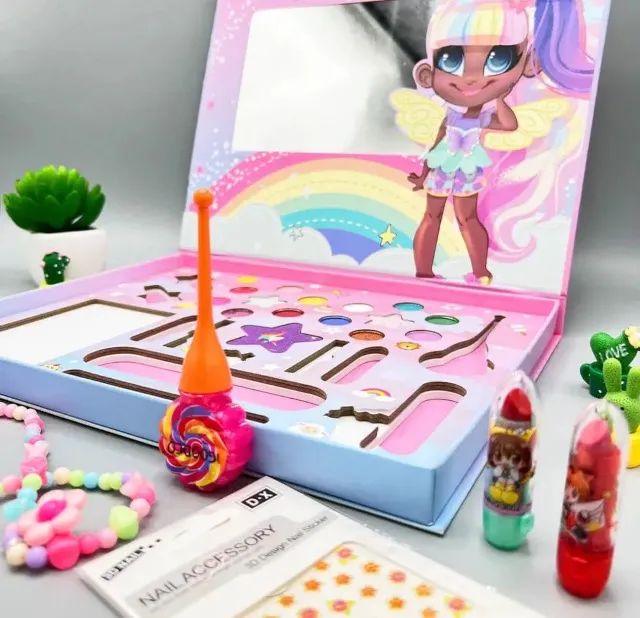 Kit de maquiagem infantil fada  - Foto 3