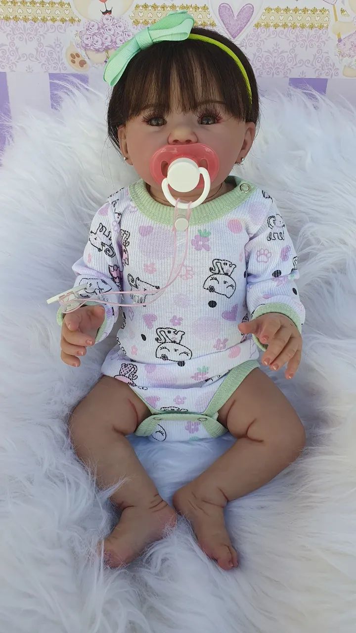 Bebê reborn REALISTA linda - Foto 5
