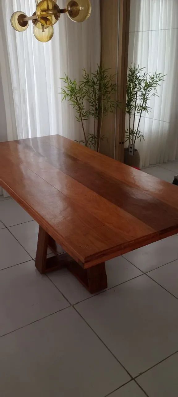 Mesa em madeira - Foto 4