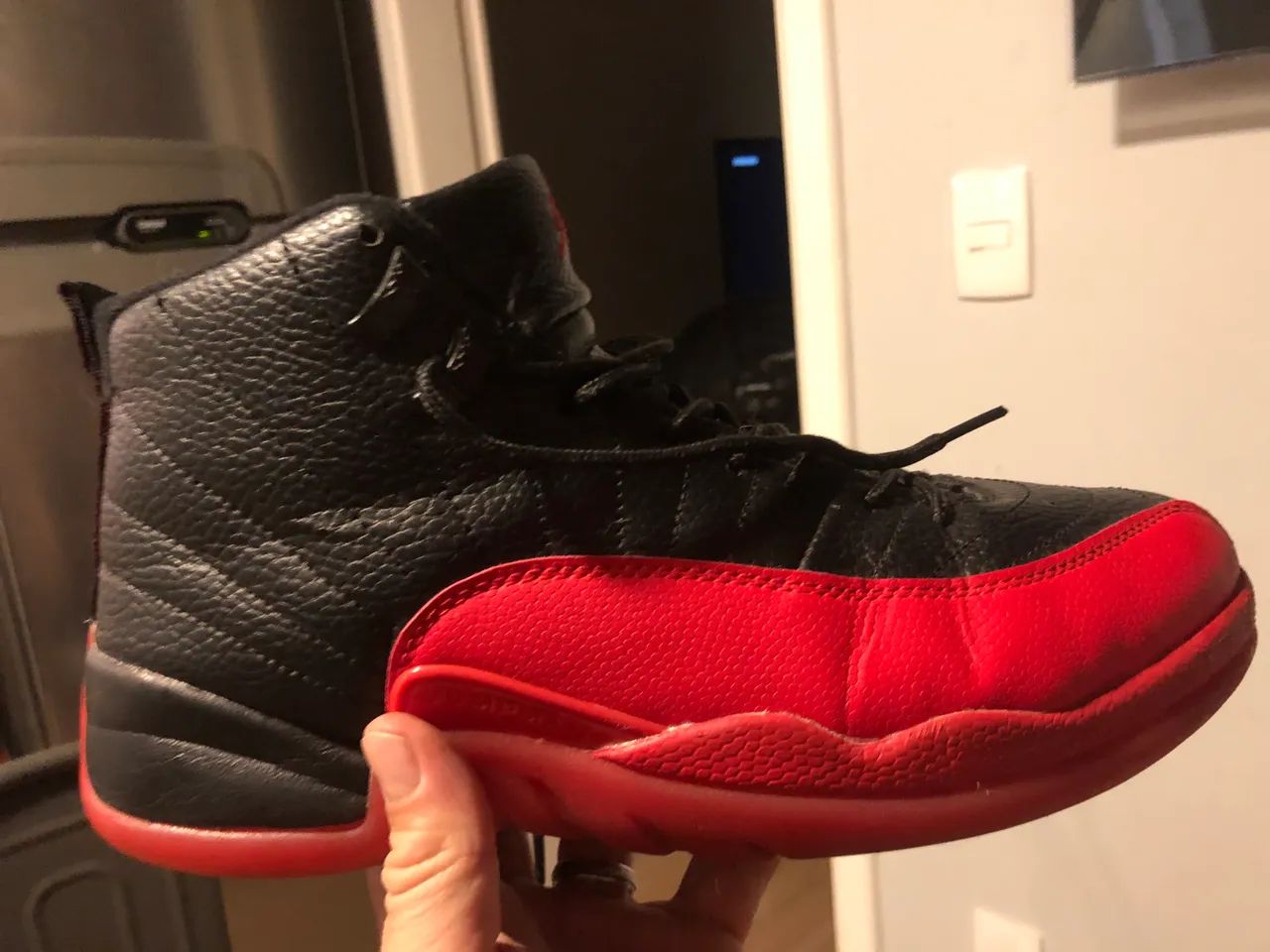 Jordan 12 original preto e vermelho  - Foto 2