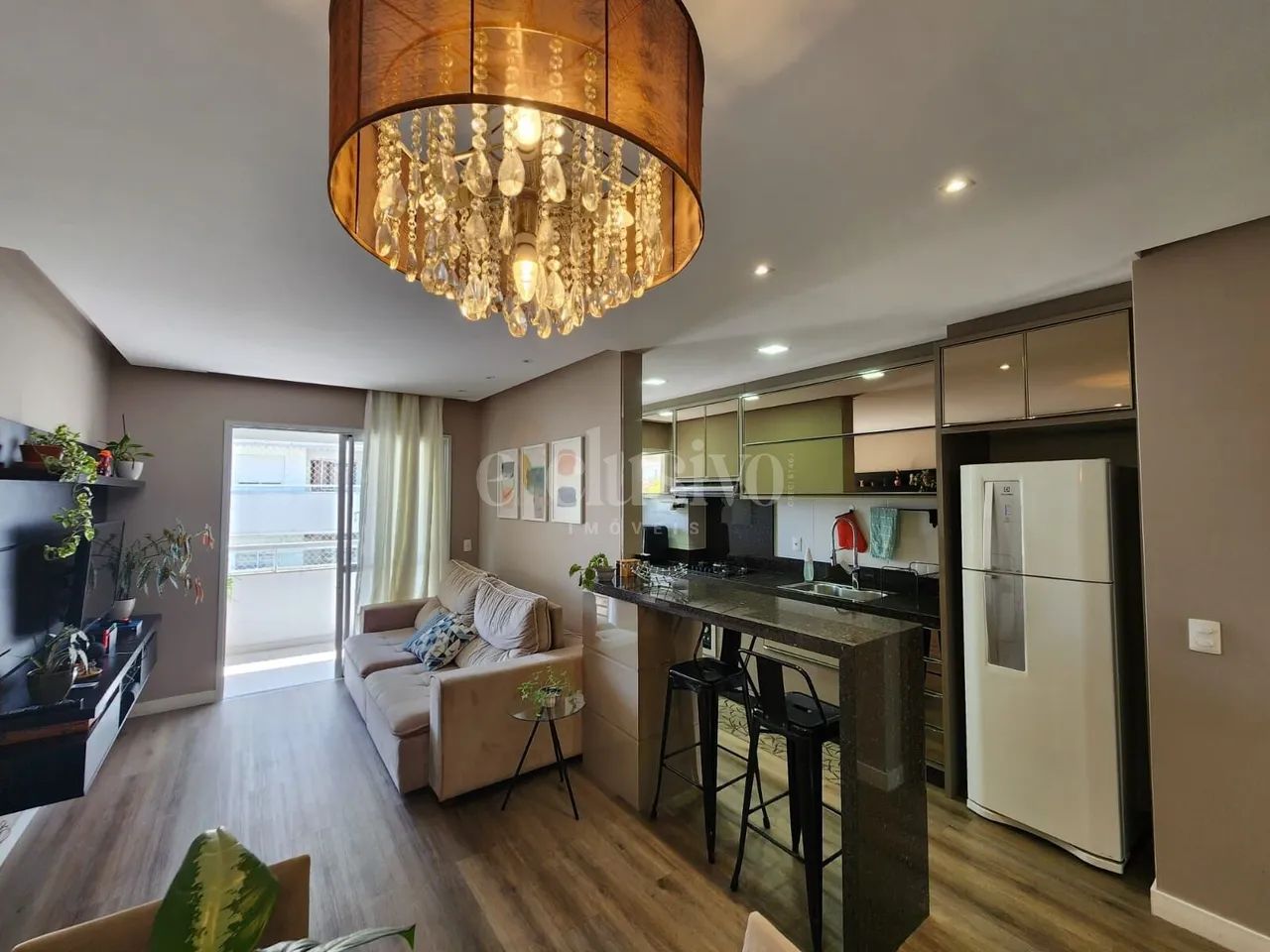 Apartamento mobiliado com 2 suítes no Abraão, Florianópolis/SC - Foto 4