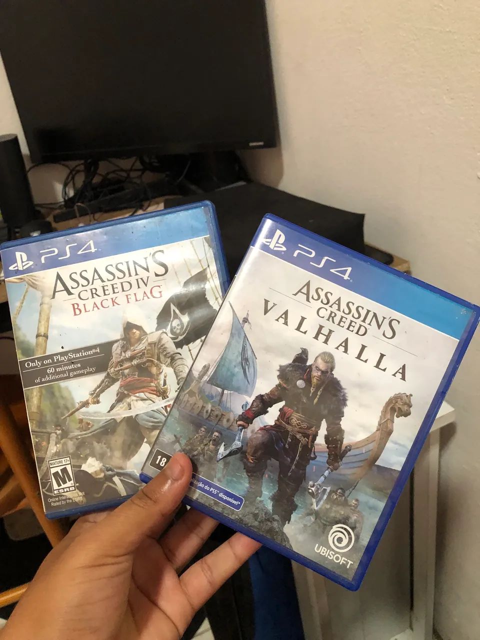 ASSASSINS CREED BLACK FLAG E VALHALA 