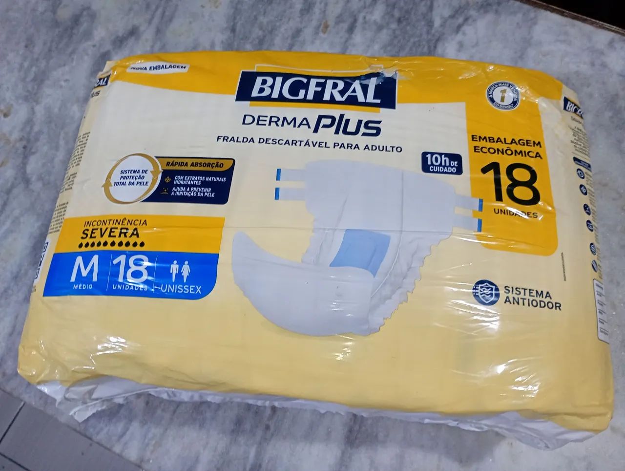 Fralda Bigfral M 18 unidades  - Foto 3