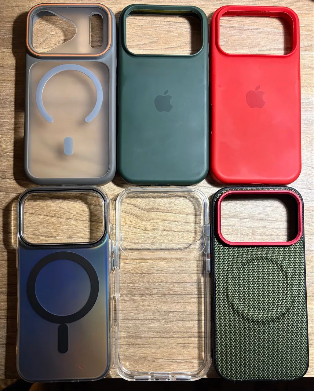 6 capas iPhone 17 Pro