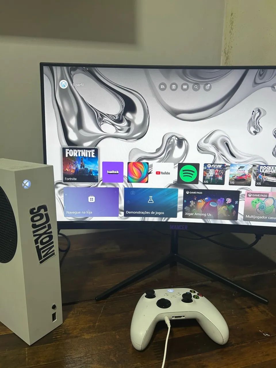 Monitor 189hz 23.8 polegadas curvo  - Foto 4