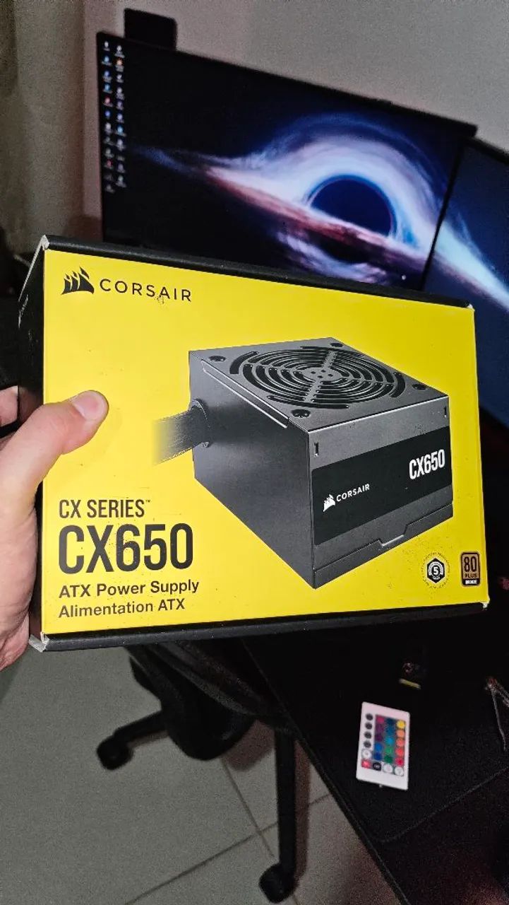 Fonte Corsair cx650