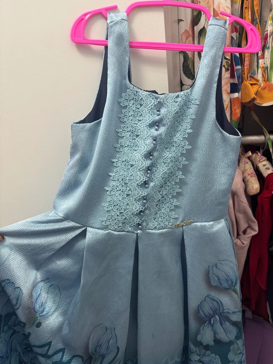 Vestido azul de princesa  - Foto 2