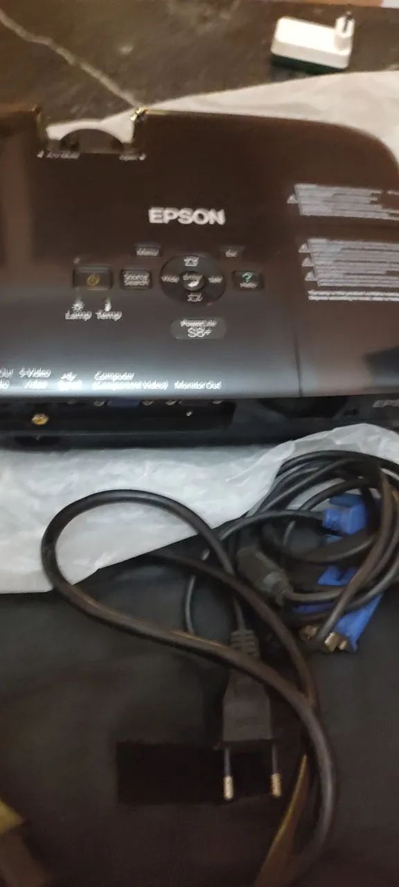 PROJETOR EPSON S8+ (2.500 lumens) - Foto 4