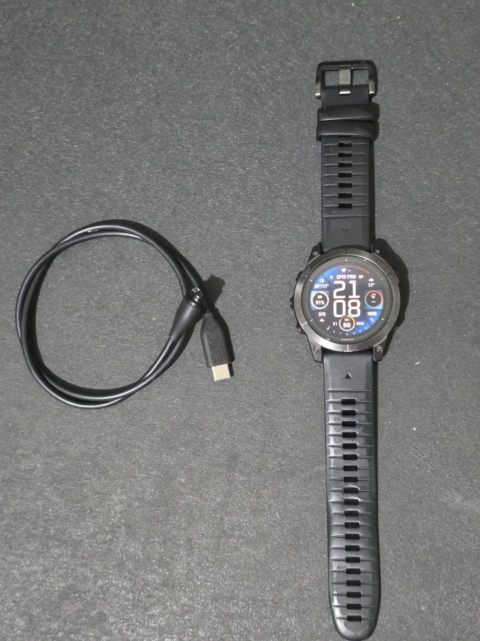 Relógio Garmin Epix Pro Gen 2 47mm (Fenix 7 pro Amoled)  - Foto 2