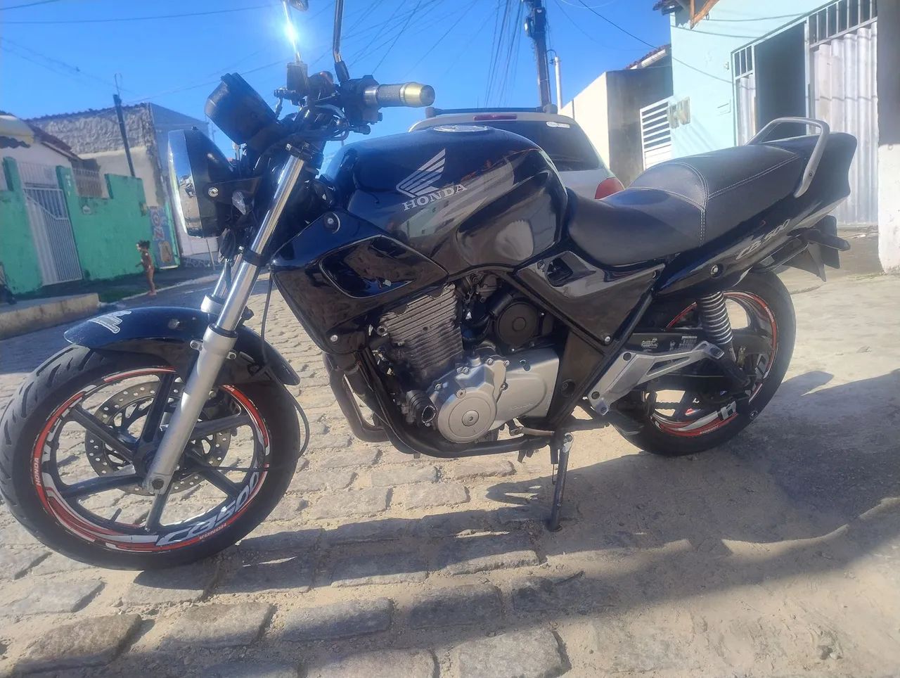 Cb500 2001 carburada 