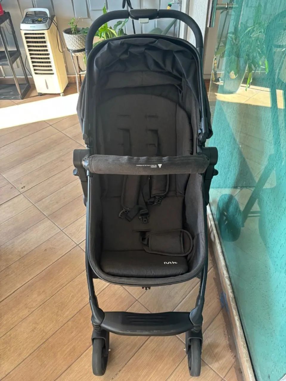 Carrinho De Bebê Multikids Baby Beyond Preto - Com Moises - Foto 3