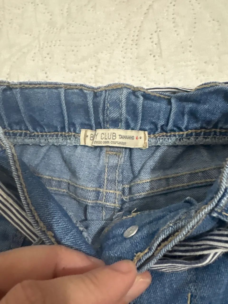Calça jeans menina 04 - Foto 2