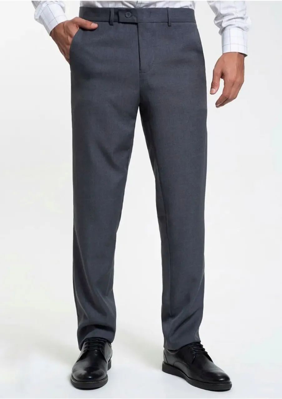Calça social Cinza N° 44, bonito, elegante, original, bem confortável. 