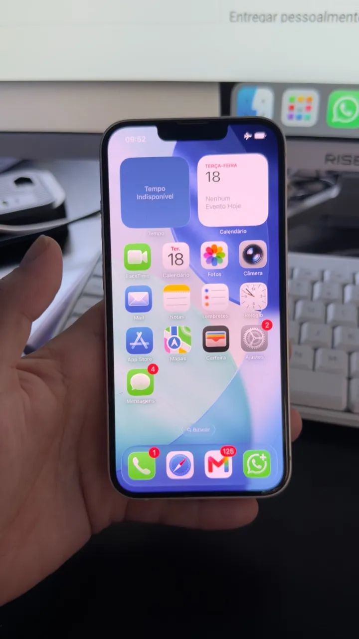 Iphone 13 128gb - Nunca aberto, TODO ORIGINAL - Foto 2