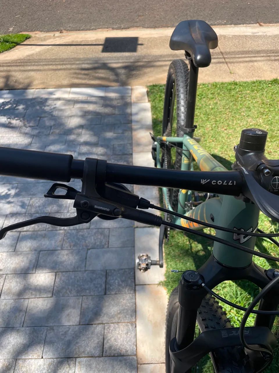 BICICLETA TAMANHO 15 (P) - EXCELENTE ESTADO - Foto 5