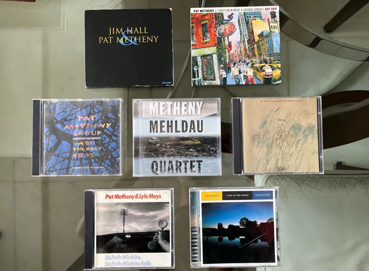 Coleção Pat Metheny 16 CDs - Jazz / Fusion - ECM, Geffen, Warner
