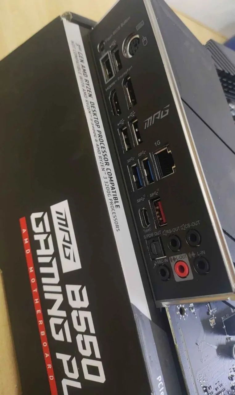 Placa Mãe MPG B550 GAMING PLUS MSI - Foto 3