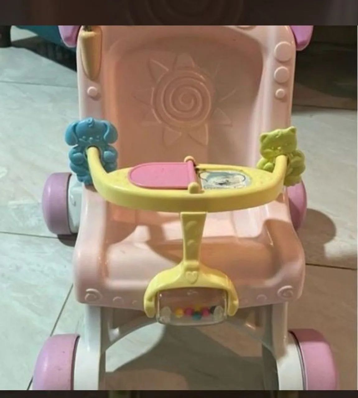 Andador Fisher -price meu primeiro carrinho de bebê - Foto 3
