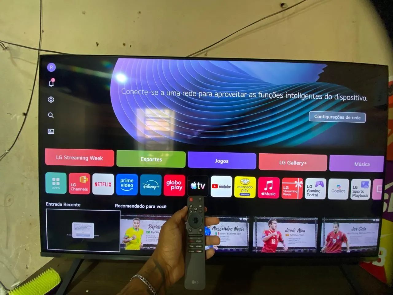 Smart TV 50 LG 4K UHD - Foto 3