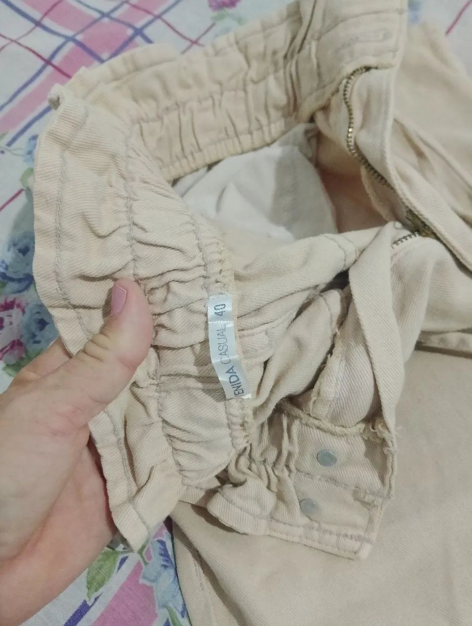 Calça beje  - Foto 3