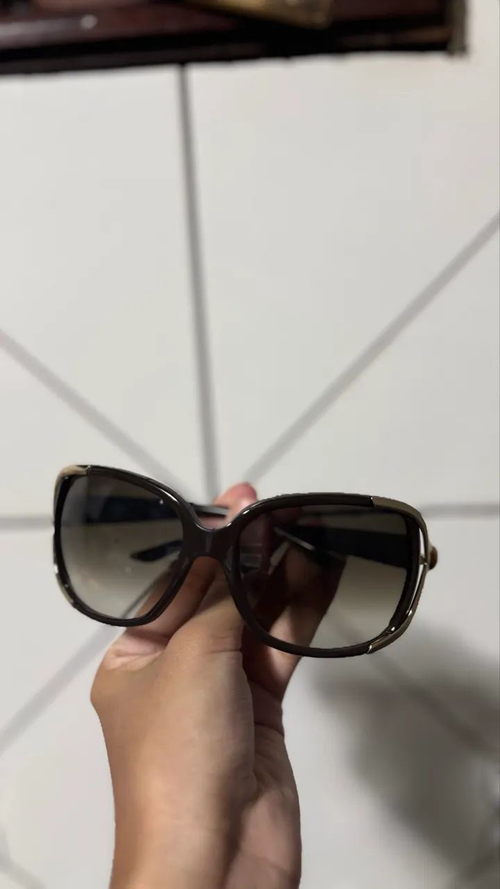 óculos de sol Christian Dior Copacabana, um clássico oversized de luxo  - Foto 3