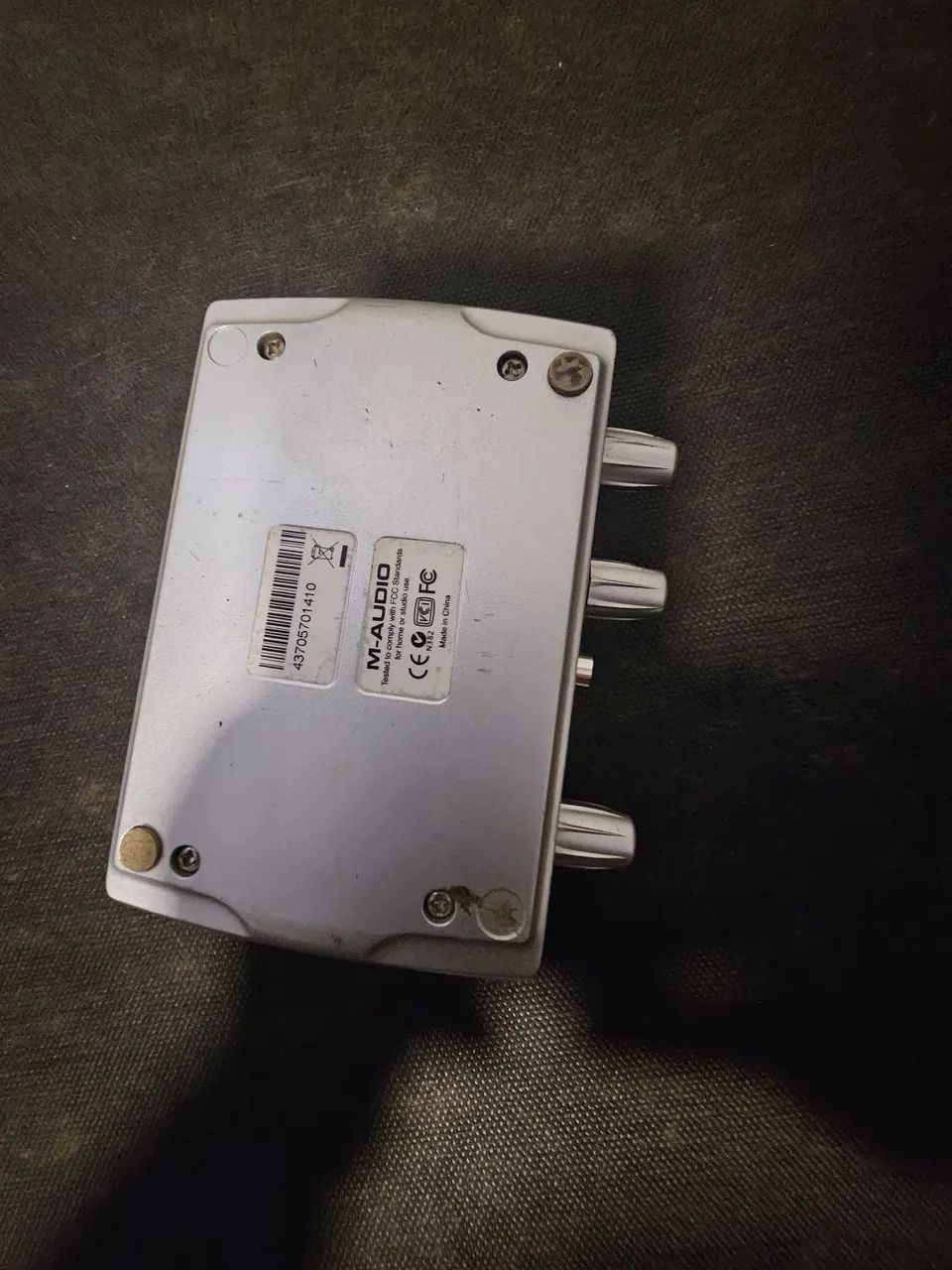 Interface áudio M-audio Fast Track - Foto 4