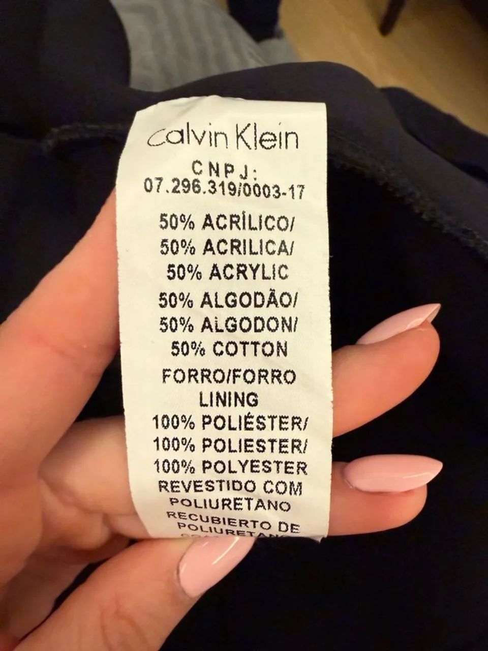 jaqueta calvin klein jeans preta - Foto 4
