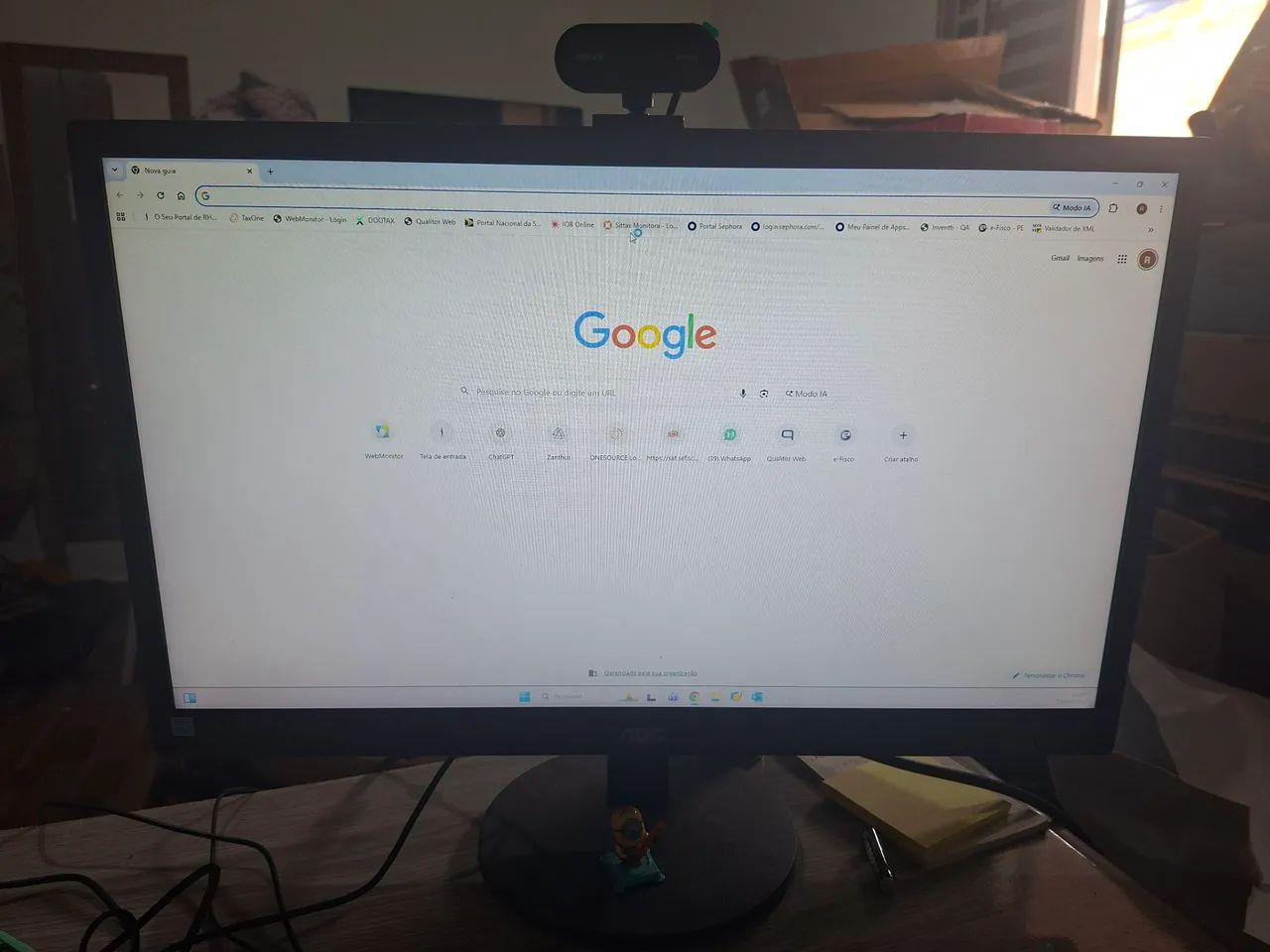 Monitor AOC 21,5" E2270SWN Full HD - Excelente Estado