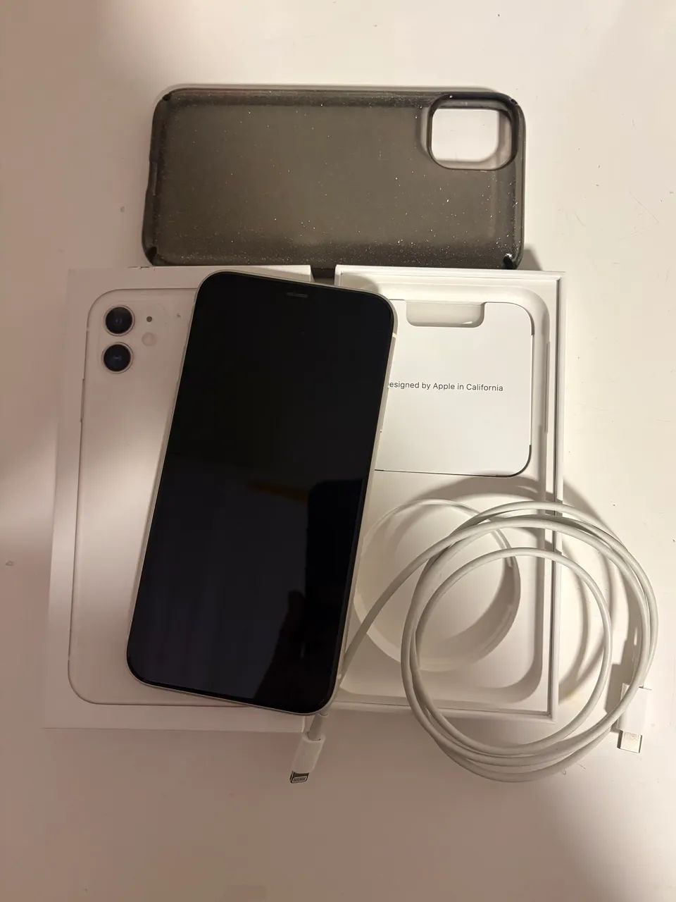 iPhone 11 64GB - Branco (acompanha cabo USB-c e capinha)  - Foto 3