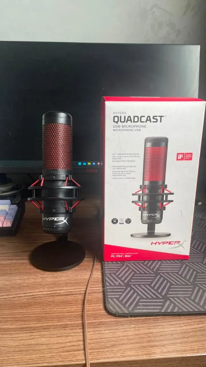 hyperx quadcast SAIR RÁPIDO!!!