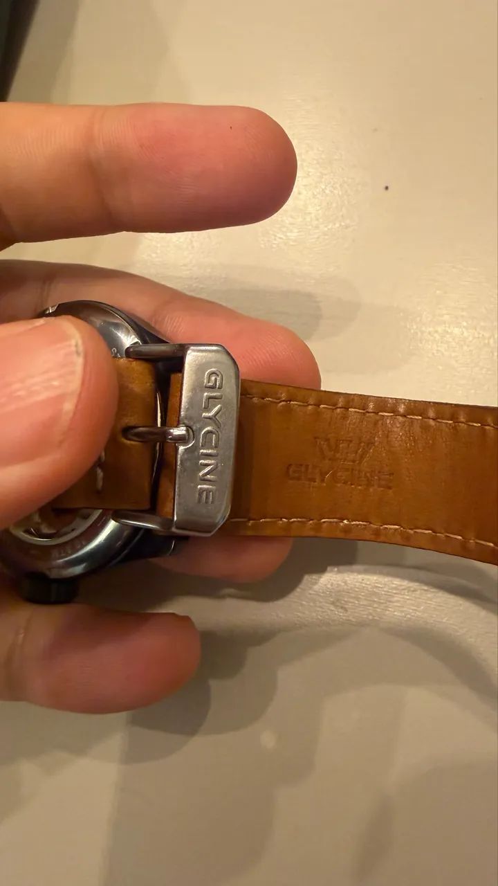 Relógio Glycine Incursore Pilot a Corda - Foto 3