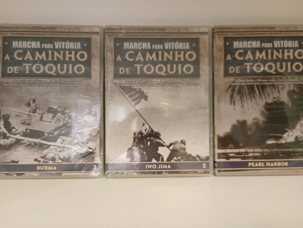 Box de dvds Marcha para Vitória a caminho de Tóquio. - Foto 5