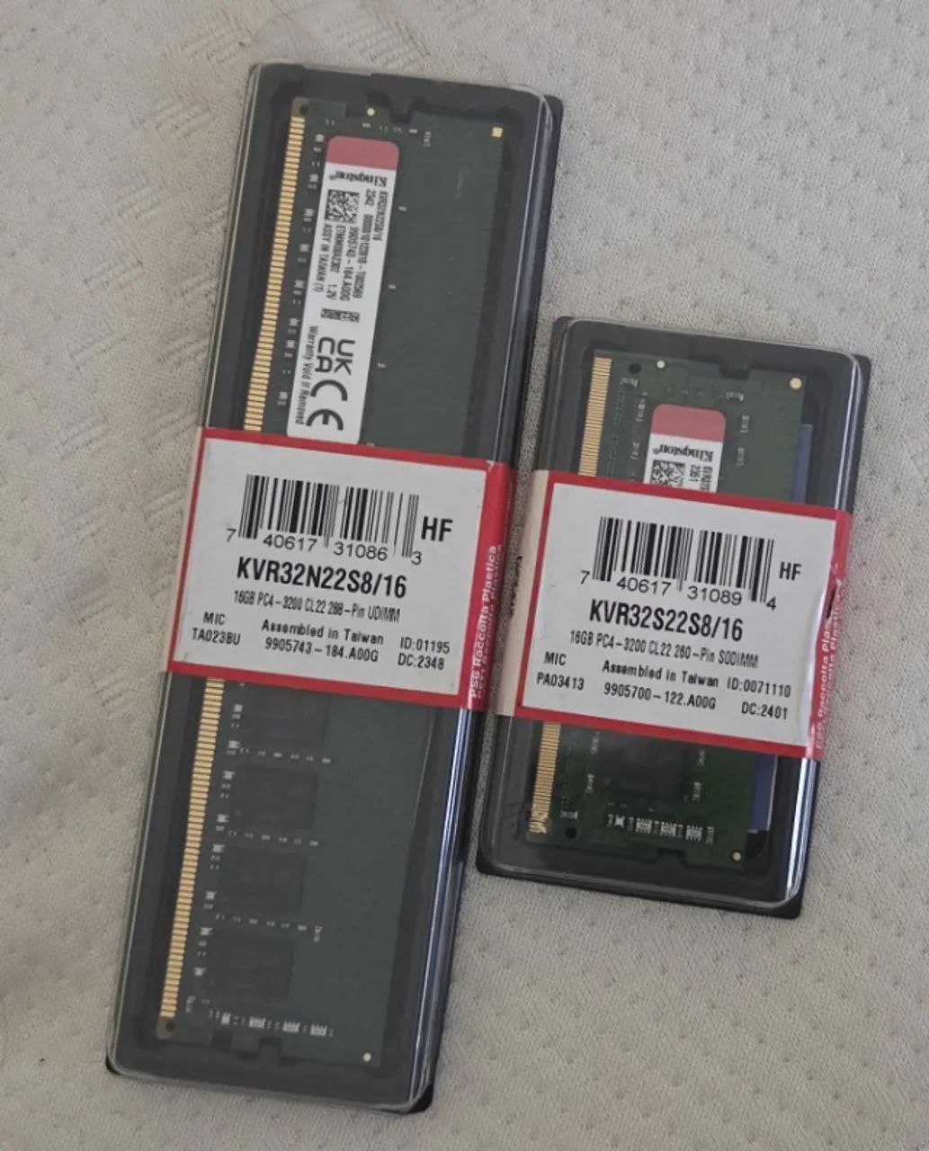Memória Ram p/ PC Desktop e Notebook de 2 a 16GB DDR3 e DDR4, Usadas e Novas, Garantia  - Foto 2
