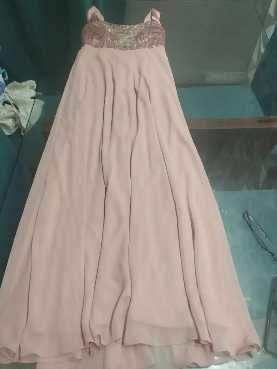 Lindo vestido rosa para eventos e festas - Foto 5