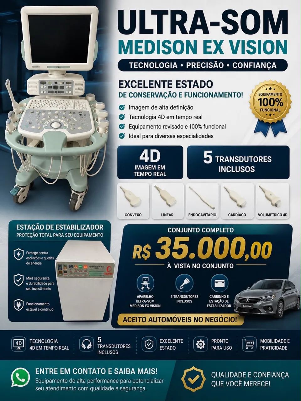 Aparelho de Ultra-som  - Foto 4
