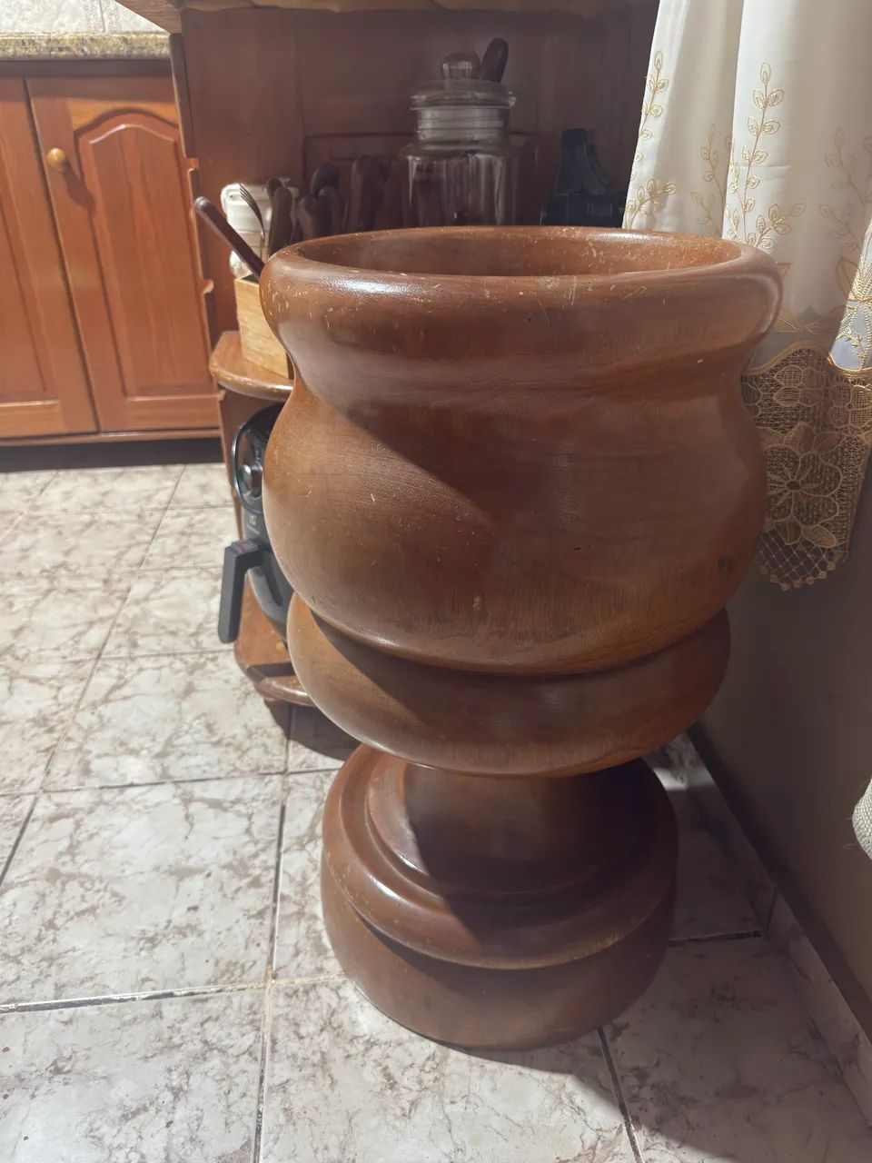 Pilão de madeira - Foto 2