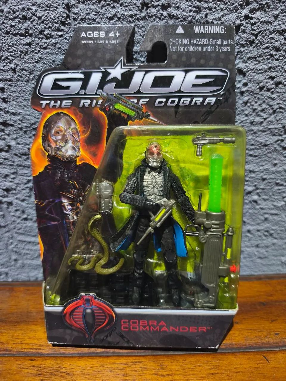 G.I.JOE 25H ROC/ COBRA COMMANDER
