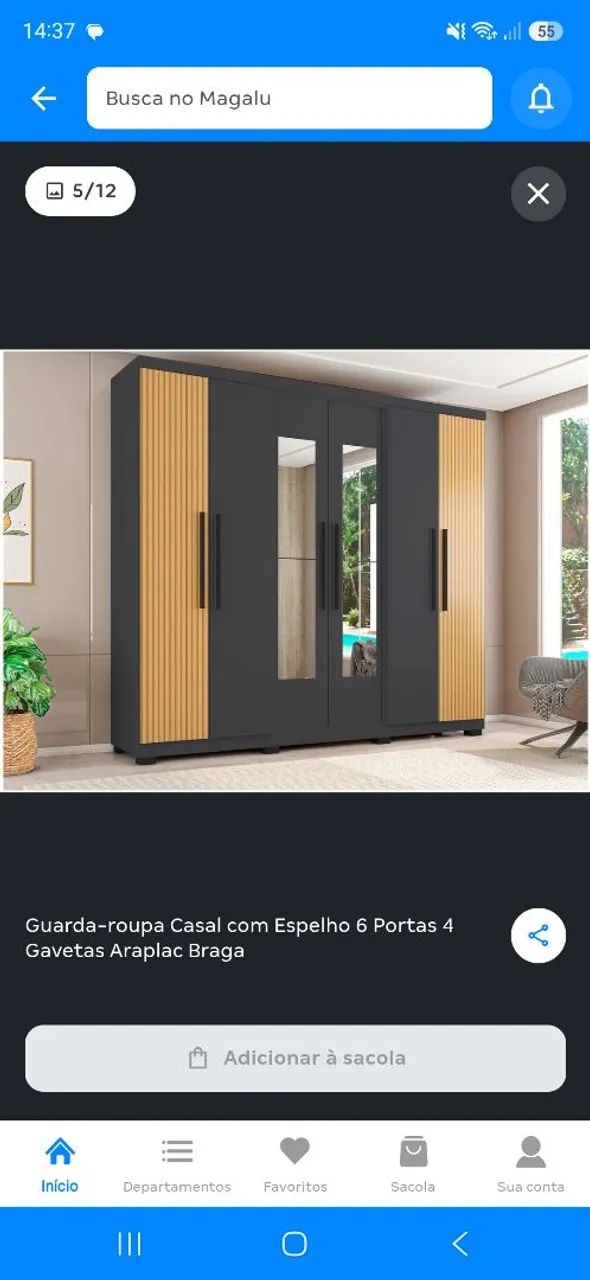 Vendo guarda roupa na caixa  - Foto 4