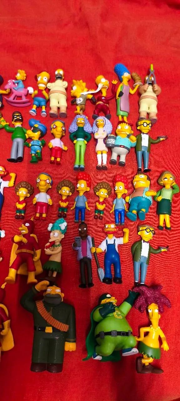  Bonecos Simpsons a unidade - Foto 5