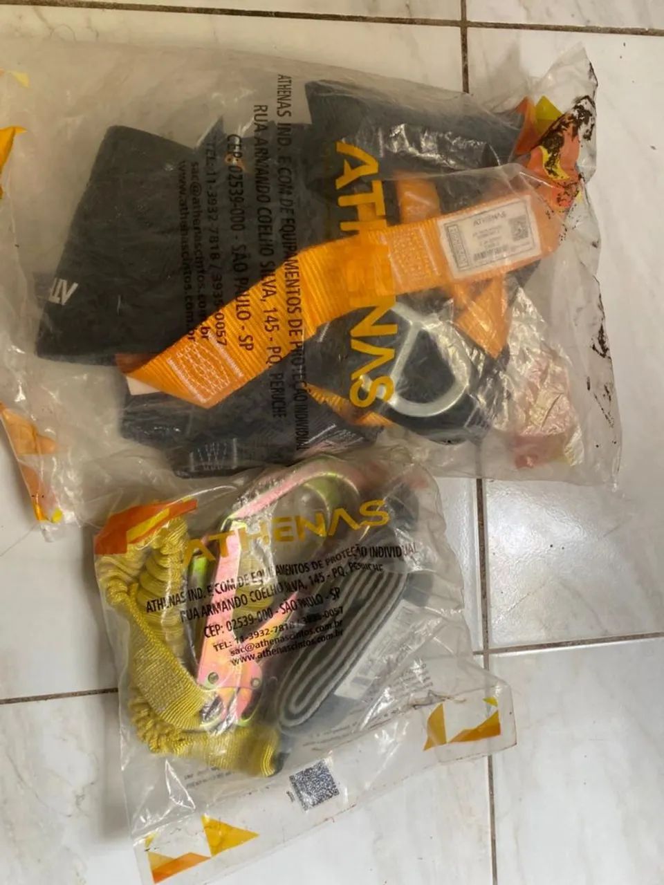 Cinturão paraquedista Atenas + talabarte modelo y athenas novo  - Foto 2