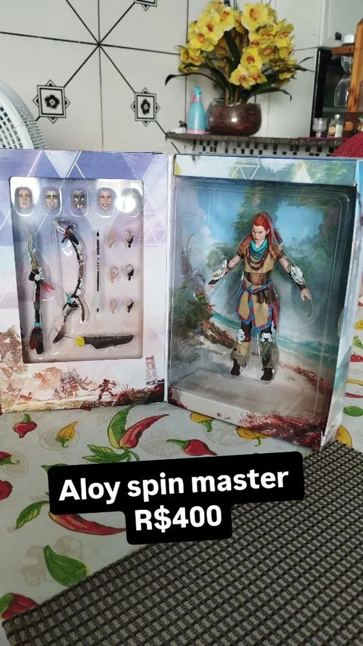 Action figure Aloy spin master horizon zero down
