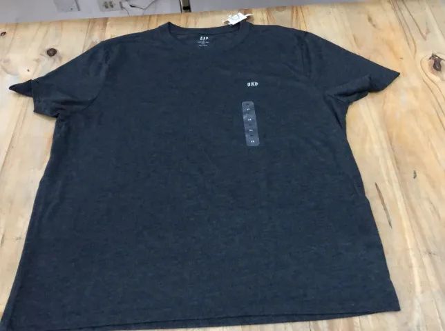 Camiseta GAP Reta Grafite - Foto 5