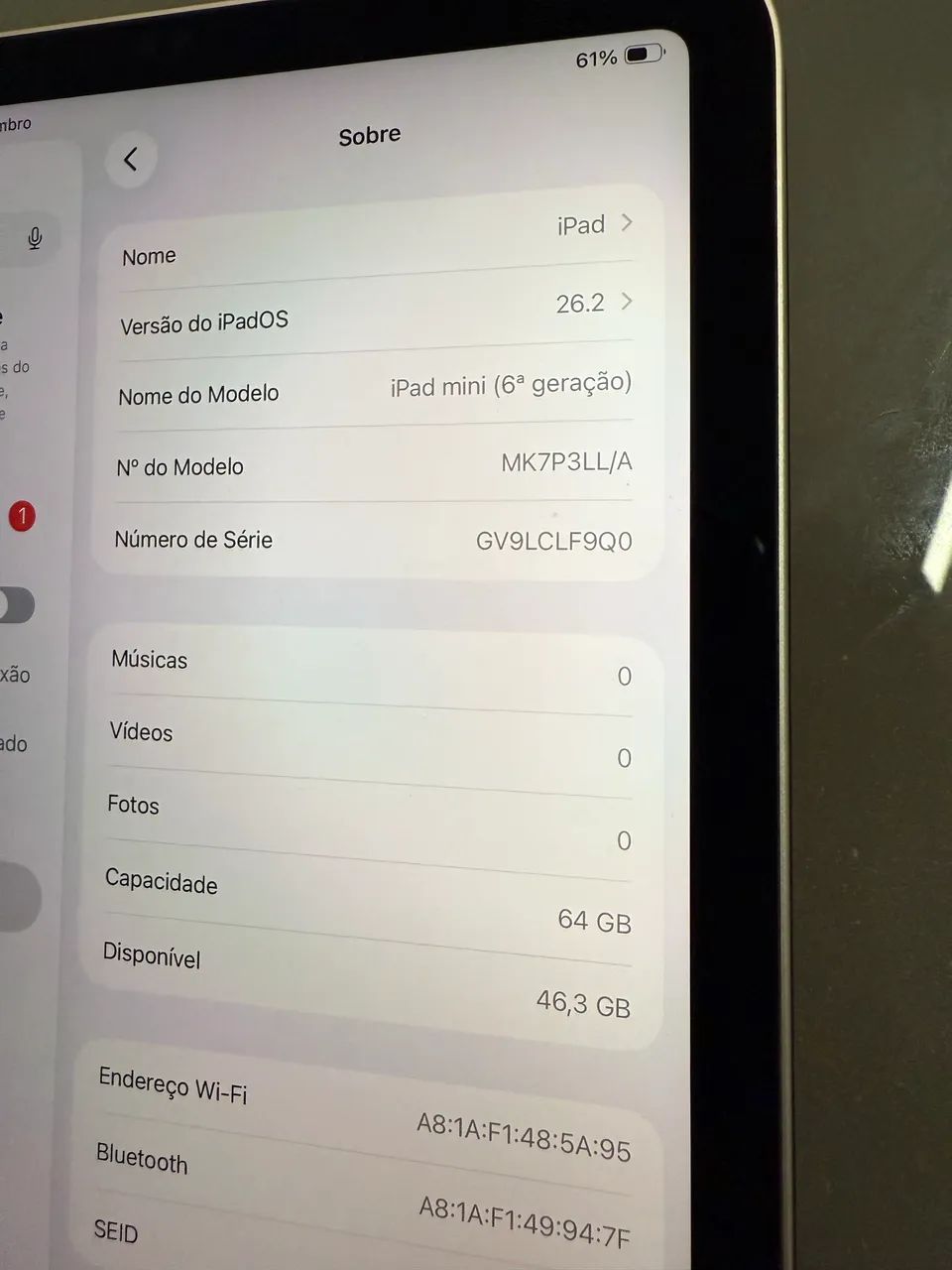 Ipad mini 6ª geração  - Foto 3