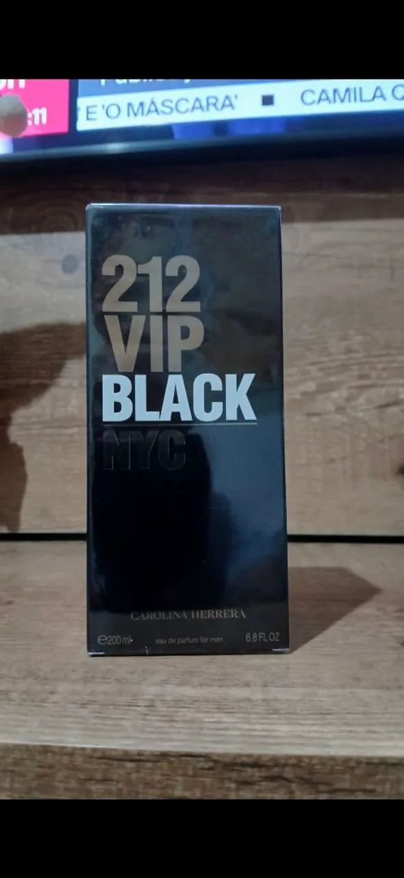 212 Vip Black Carolina Herrera 200ml Masculino 
