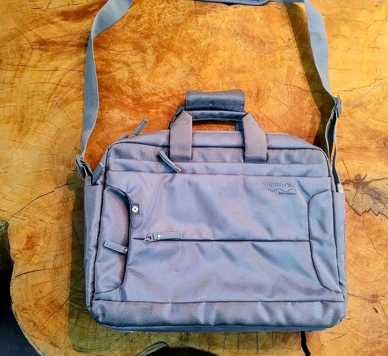 PASTA BOLSA NOVA SAMSONITE ORIGINAL BUSINESS NOTEBOOK PRO DLXIIII CINZA ENVIO GRÁTIS  - Foto 3