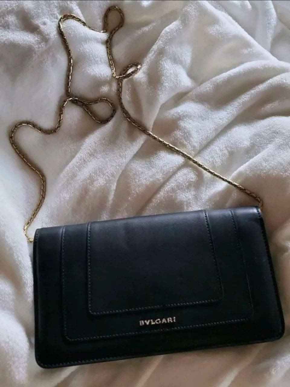 bolsa bulgari serpenti forever preta - Foto 2