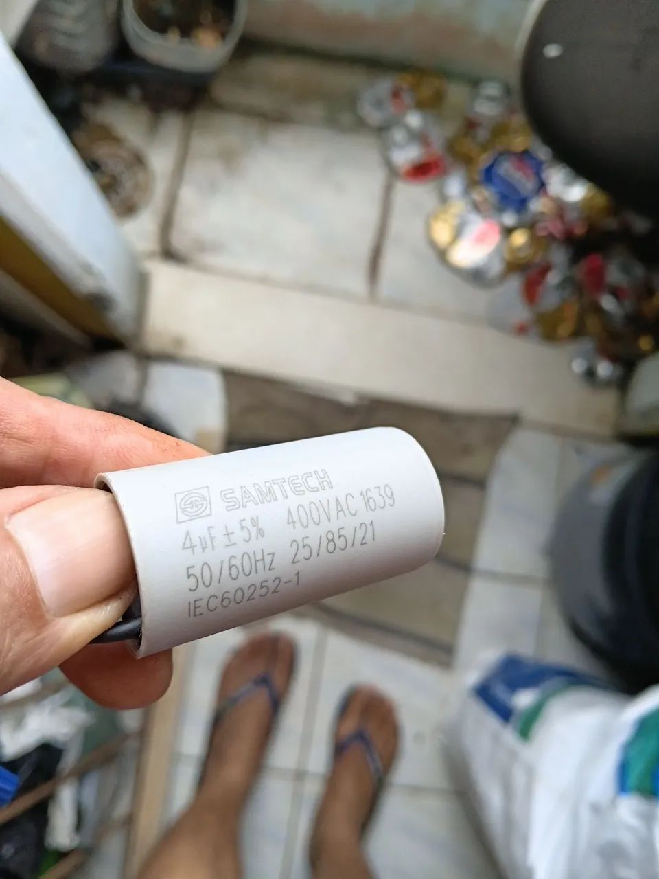 Capacitar de 400 vac 4f 5%Sam tech