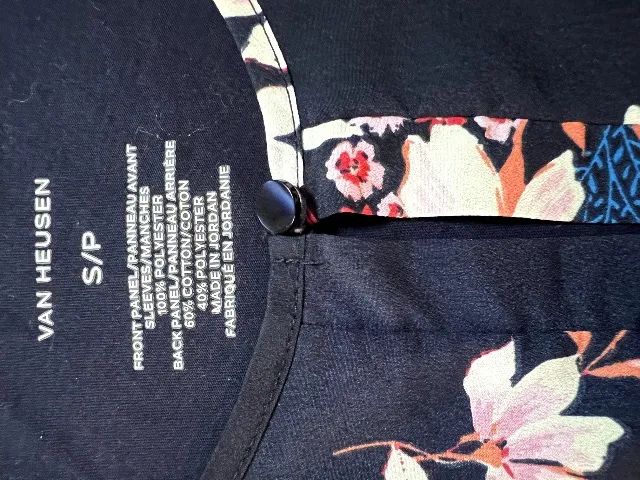 blusa Van Heusen azul marinho - Foto 3