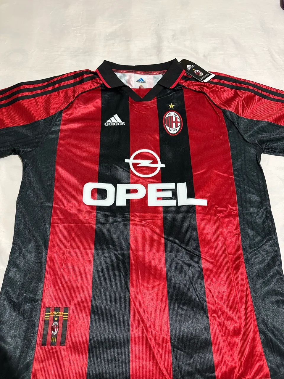 Camisa Milan 98/99 Retrô